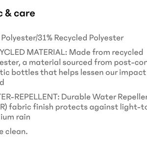 Athleta Water-Repellent pouch